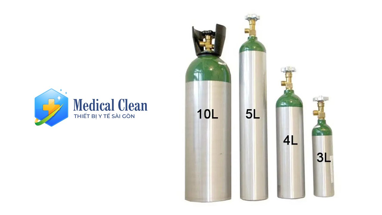 Bình oxy y tế 10 lít