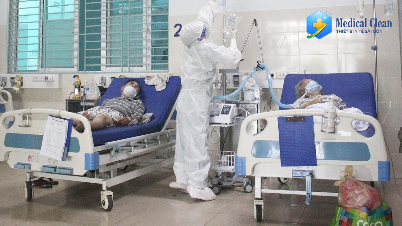 Cung cấp oxy cho bệnh nhân covid