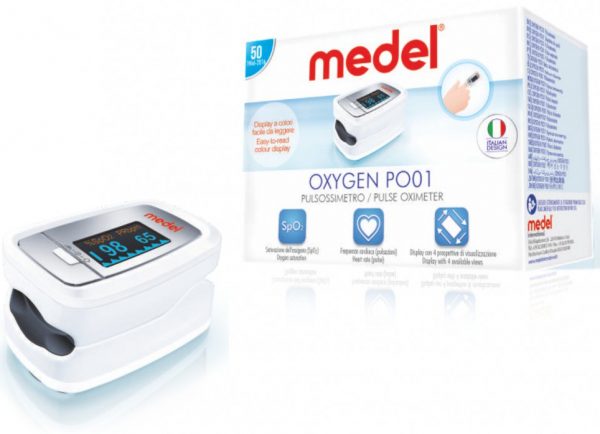 Máy đo nồng độ oxy trong máu SpO2 Medel Oxygen PO01