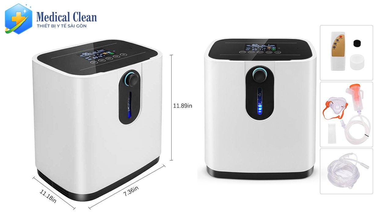Máy tạo oxy HIDGEEM Plus