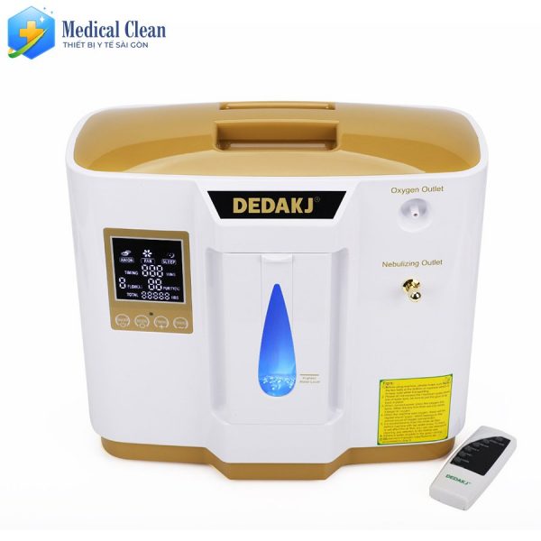 Máy tạo Oxy DEDAKJ  Vàng DE-1LW 7 lít
