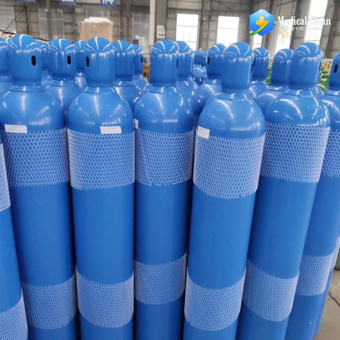 bình khí oxy y tế 15l