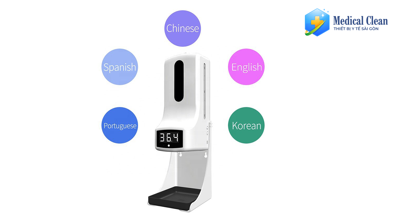 tích hợp 5 ngôn ngữ