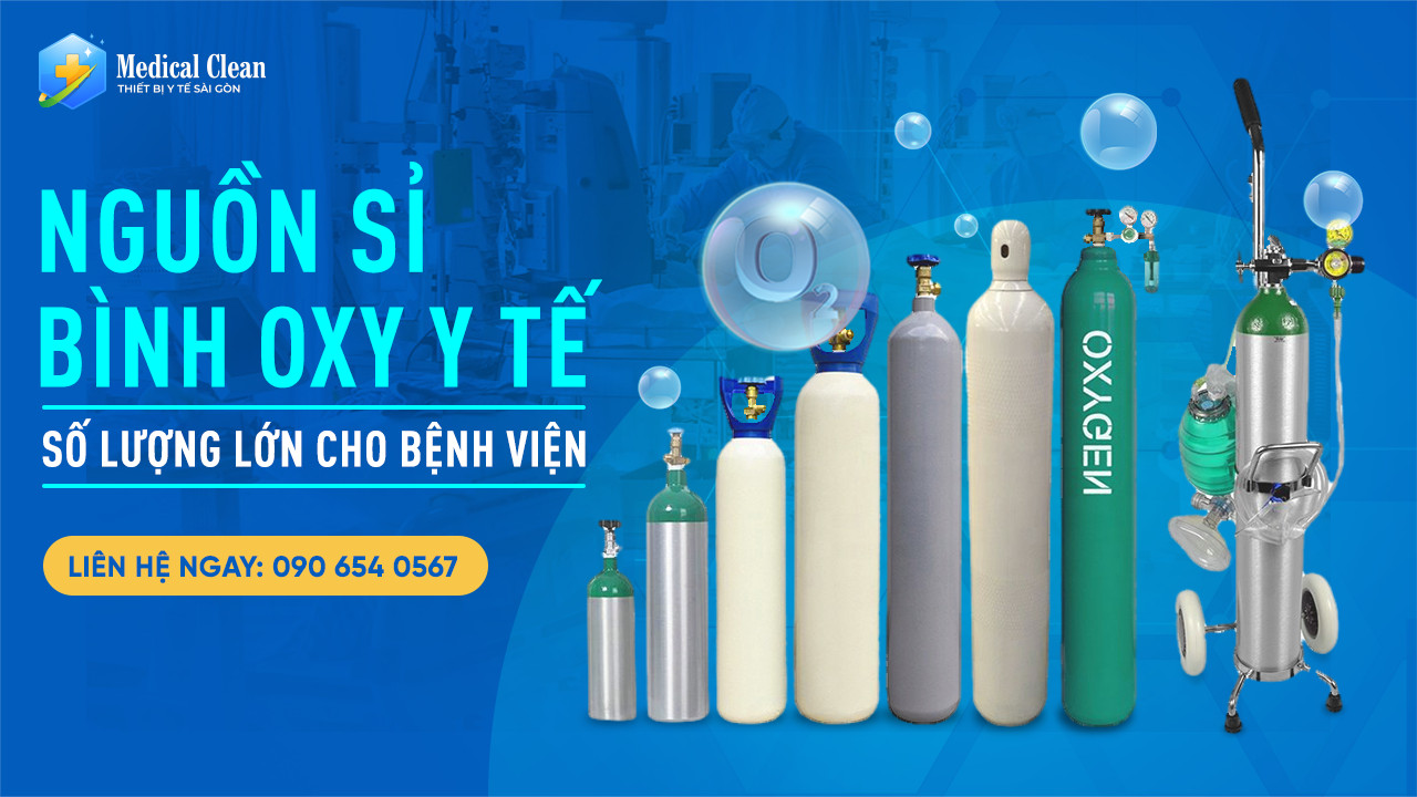 Nguồn sỉ bình oxy y tế