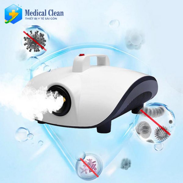 Máy phun khói nano cao cấp công nghệ Nhật Bản (Tặng 2 chai dung dịch nano bạc 100ml)