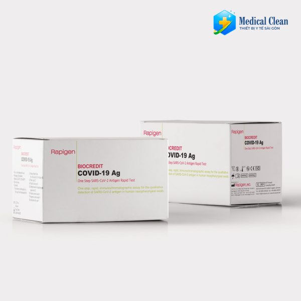 1 HỘP (20 BỘ) - Kit test nhanh BioCredit (Hàn Quốc)