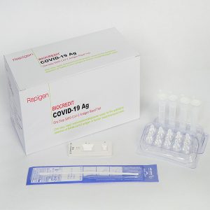 1 HỘP (20 BỘ) - Kit test nhanh BioCredit (Hàn Quốc)