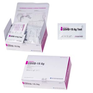 1 HỘP (25 BỘ) -  Kit test nhanh Standard Q (Hàn Quốc)