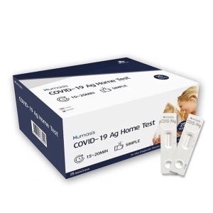 1 HỘP (25 BỘ) - Humasis COVID-19 Ag Home Test