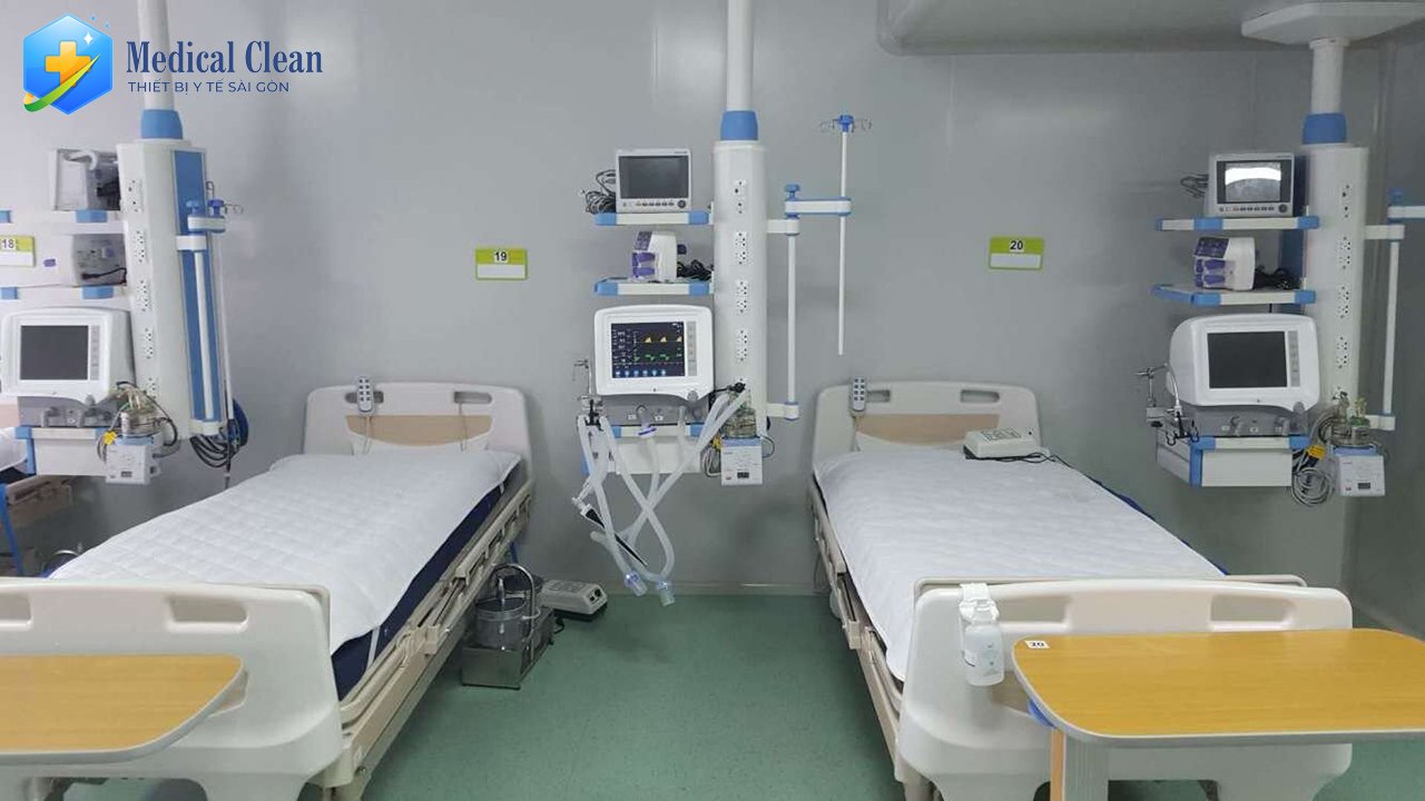 Sử dụng máy thở ICU cho cơ sở y tế
